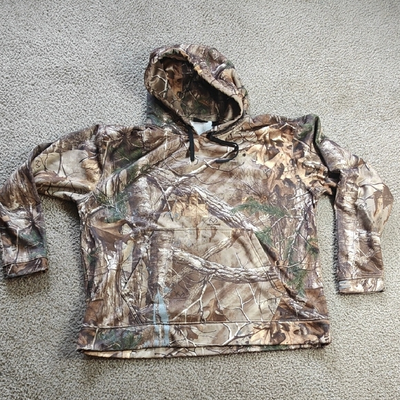 RedHead Men's Camouflage Hooded Sweatshirt Size XL - Picture 1 of 13